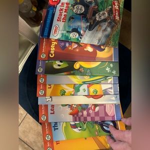 Leap frog learning books various book set of 9 leap reading system